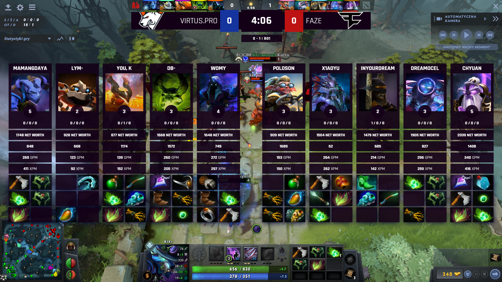 Preview of HUDs ending scoreboard