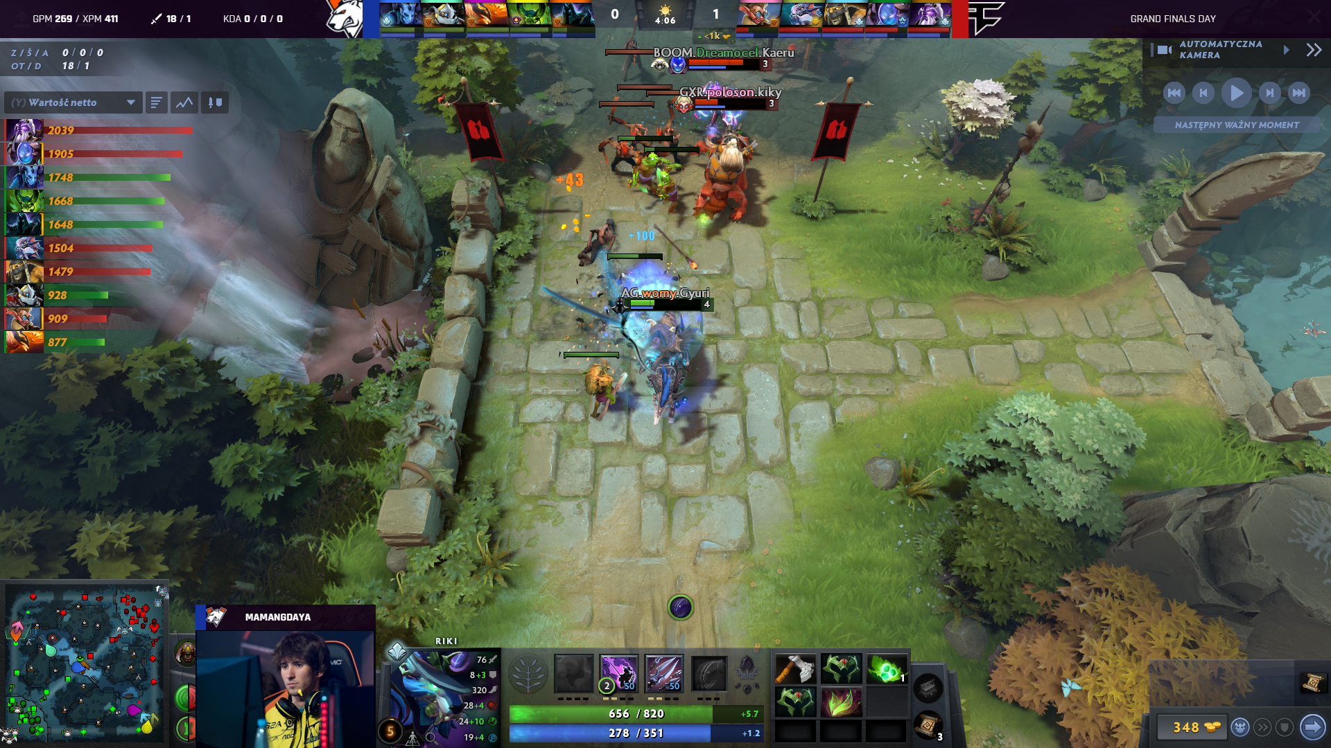 Preview of HUDs ingame part